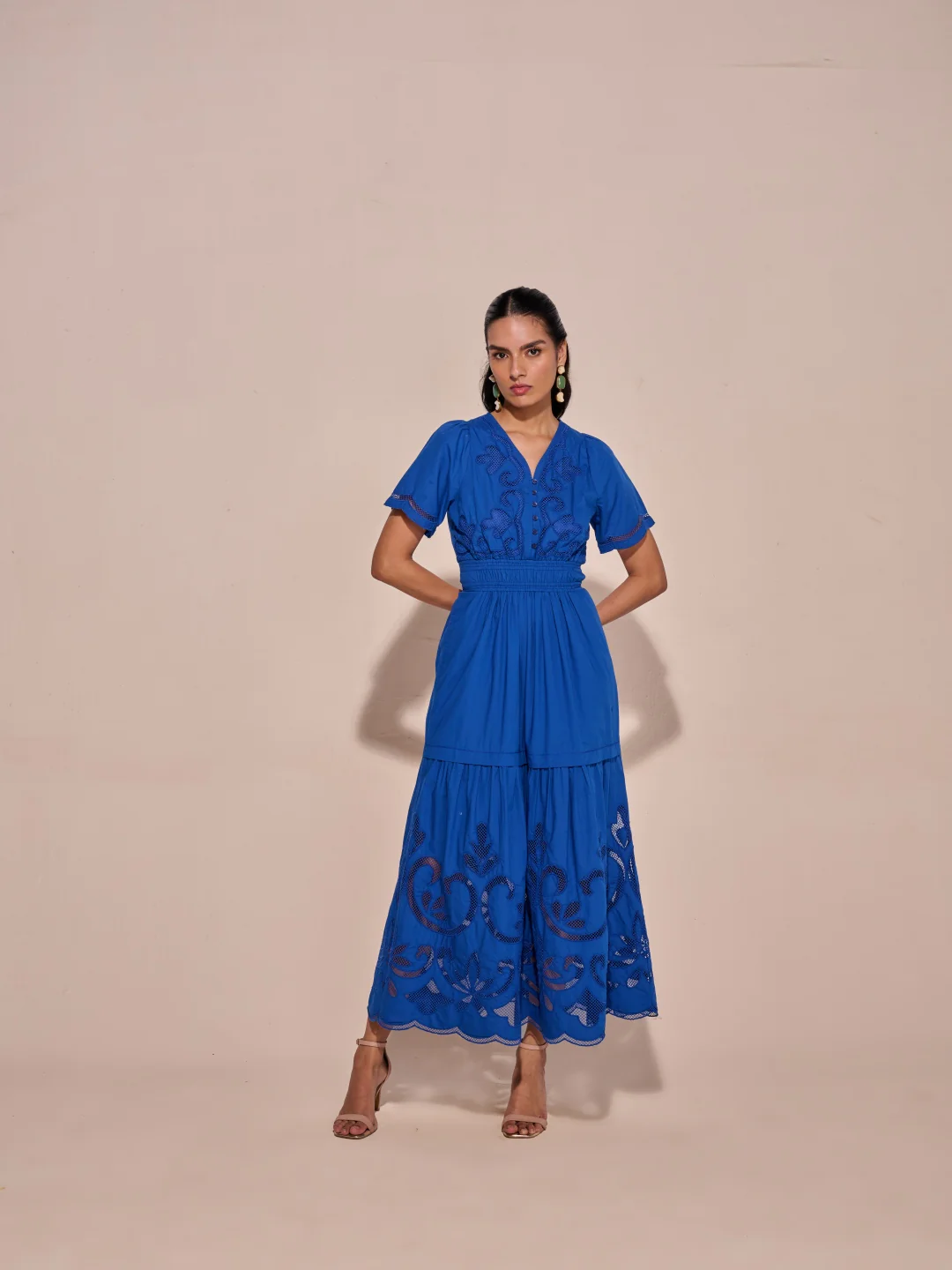 Ava Cutwork Dress - Image 15