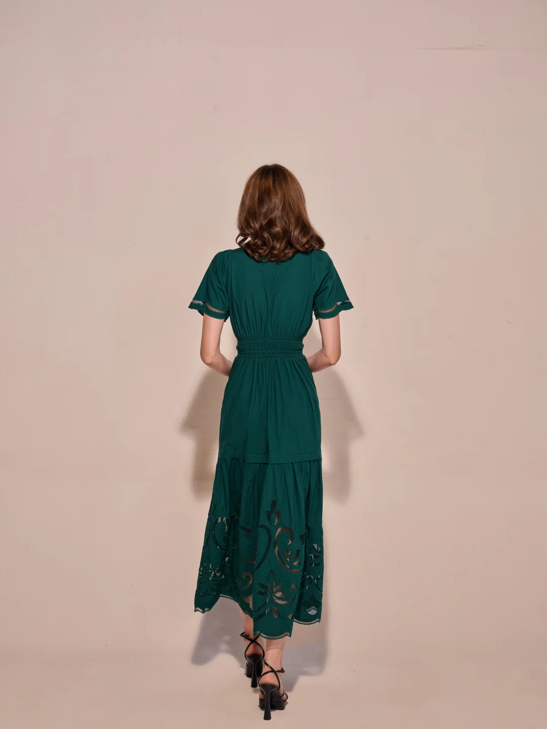 Ava Cutwork Dress - Image 9