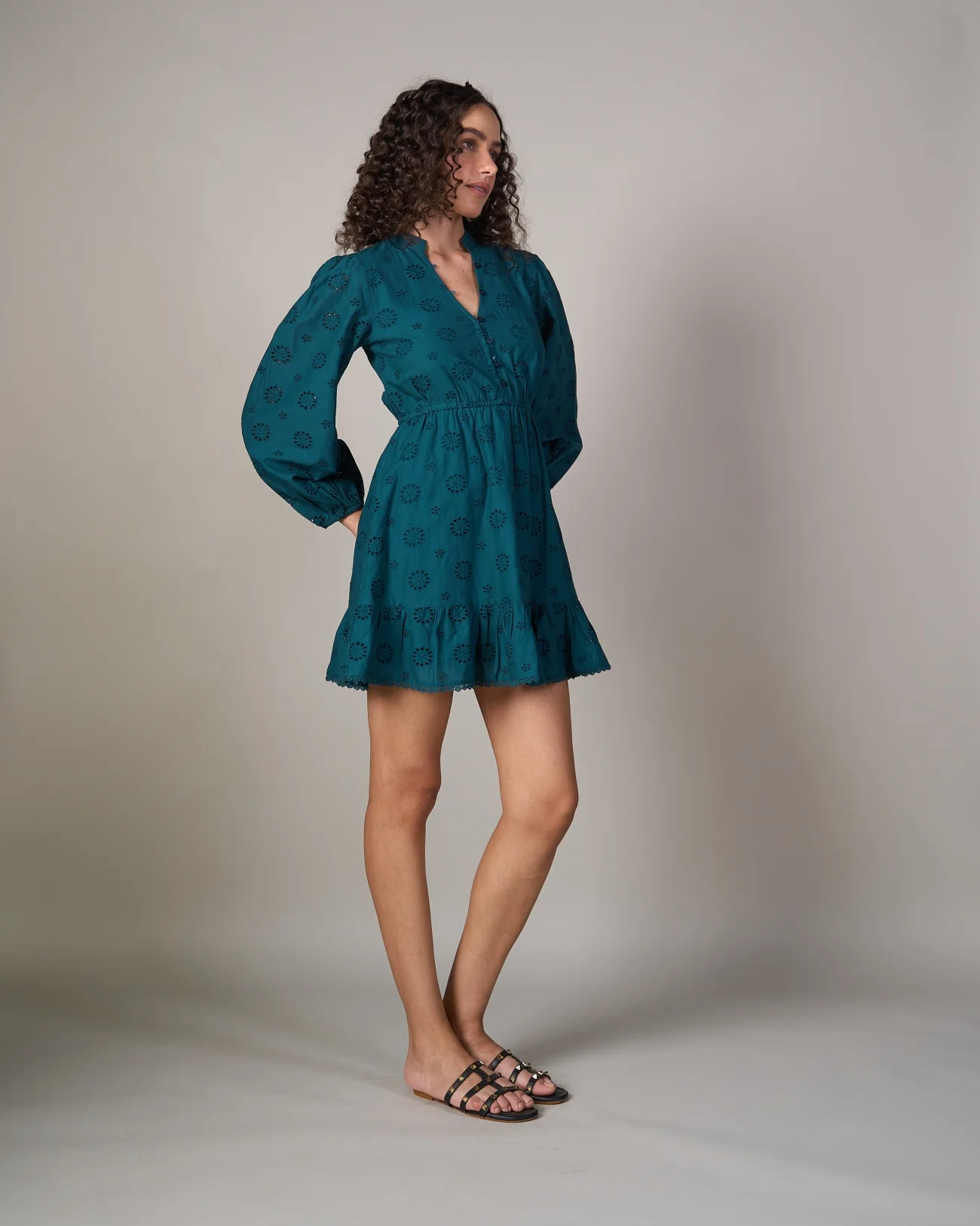 Sophie Schiffli Dress - Image 14