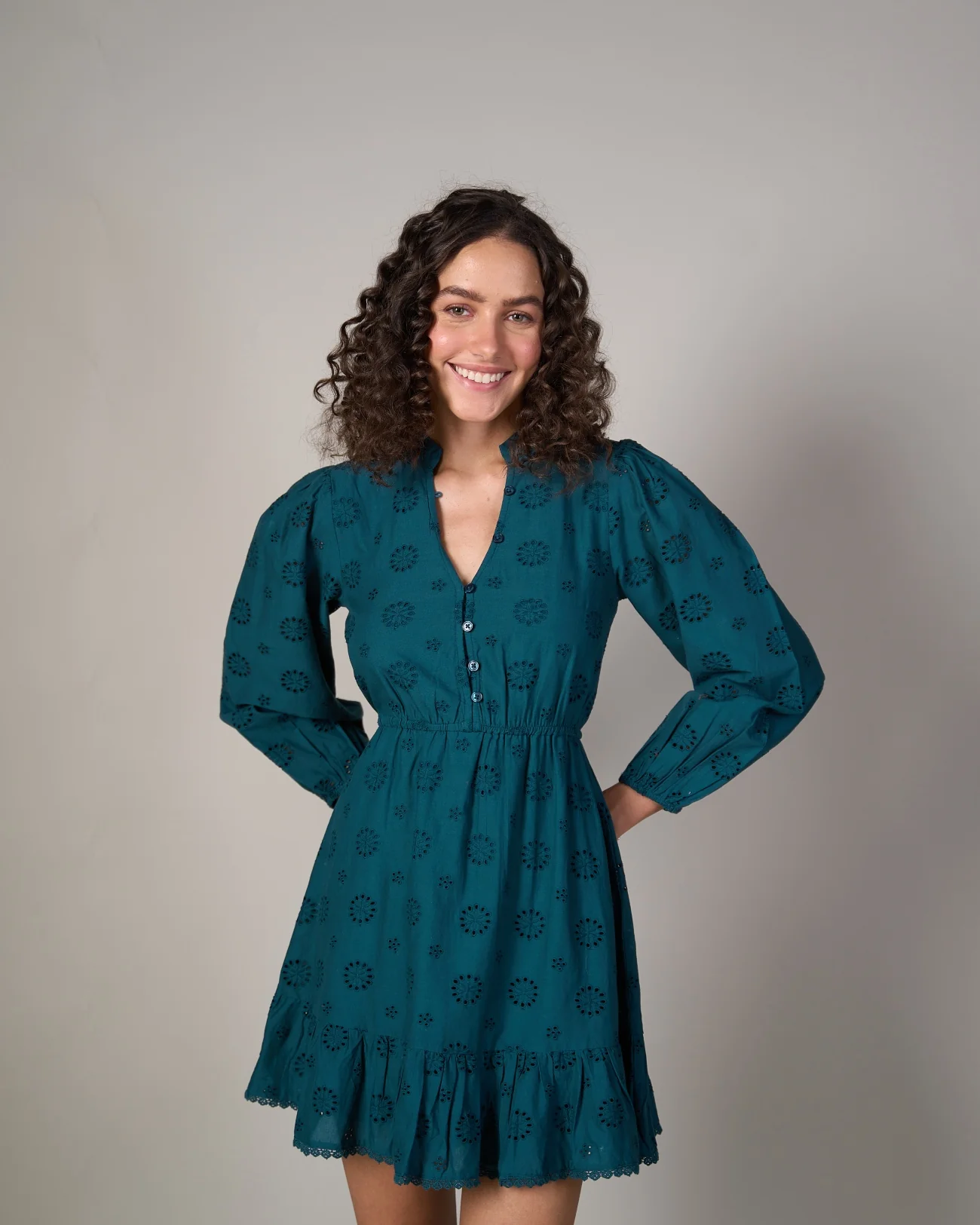 Sophie Schiffli Dress - Image 11