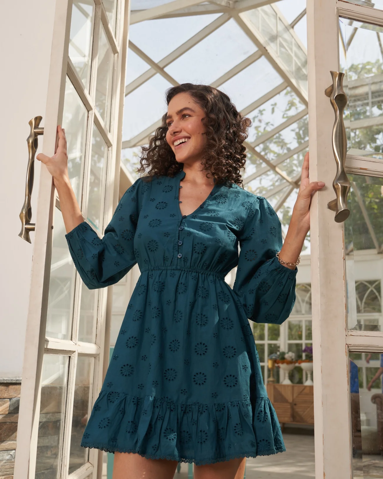 Sophie Schiffli Dress - Image 21