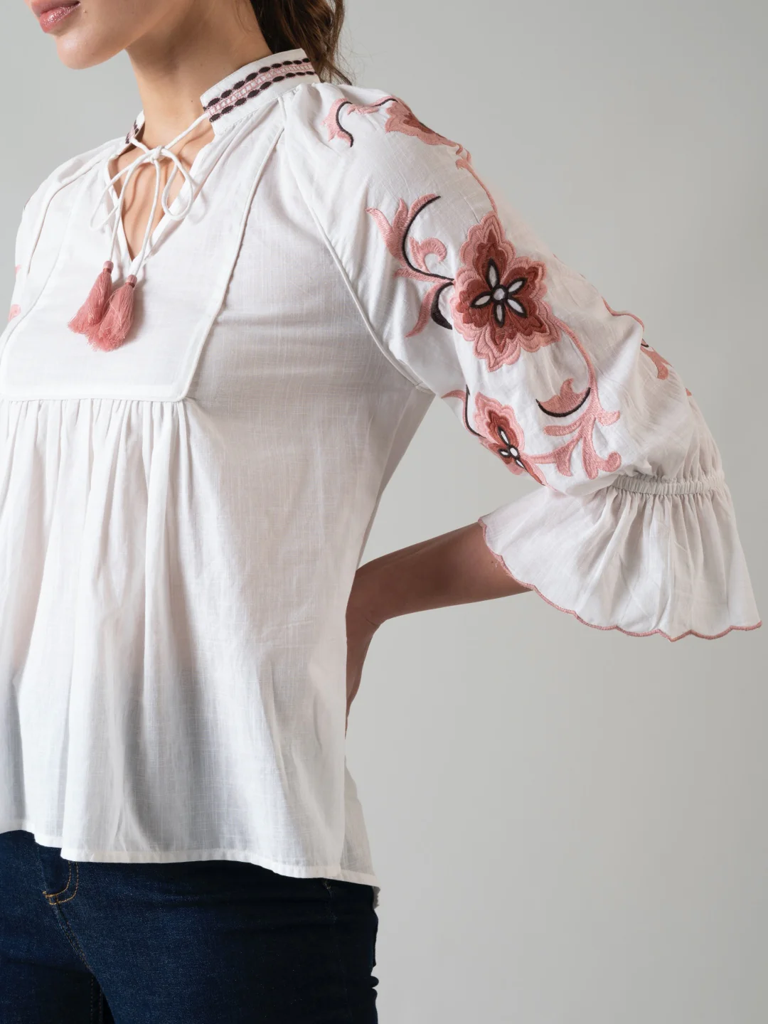 Bella Embroidered Top - Image 13