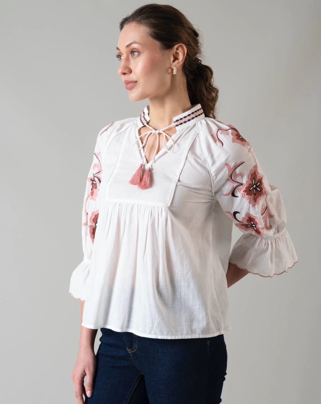 Bella Embroidered Top - Image 6