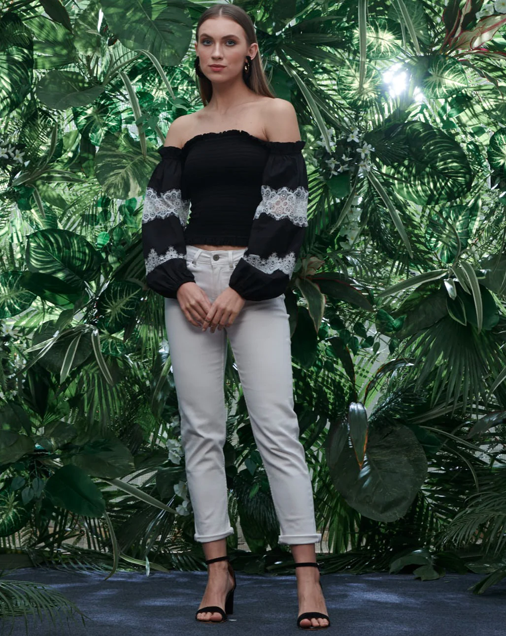 Lace Smocked Top - Image 28