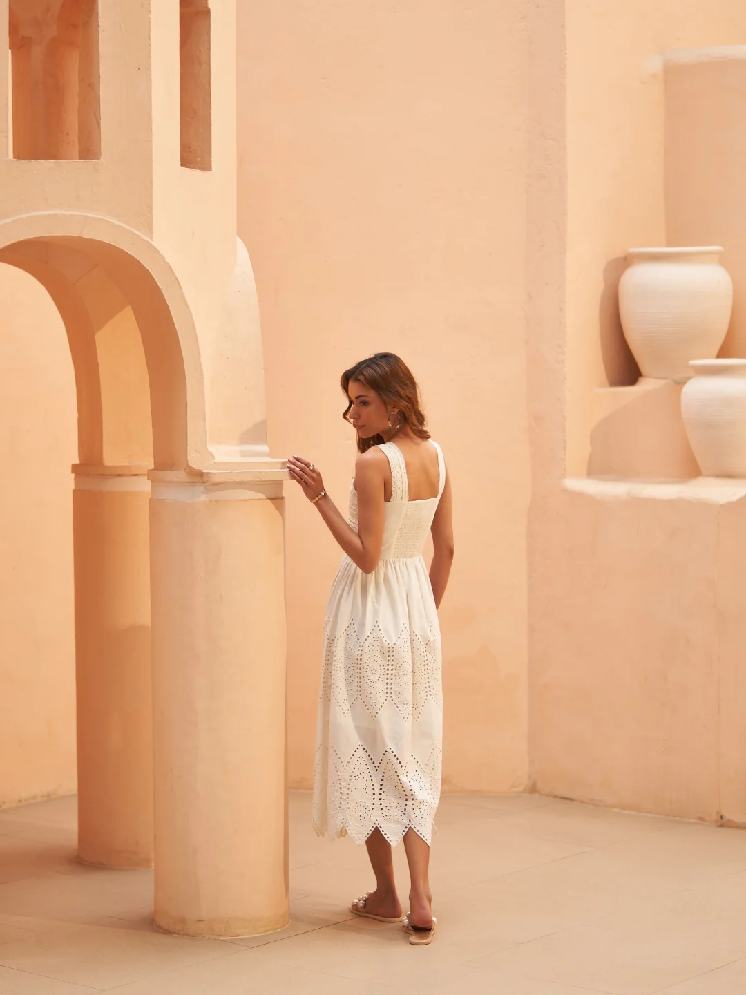 Charlotte Embroidered Dress - Image 14