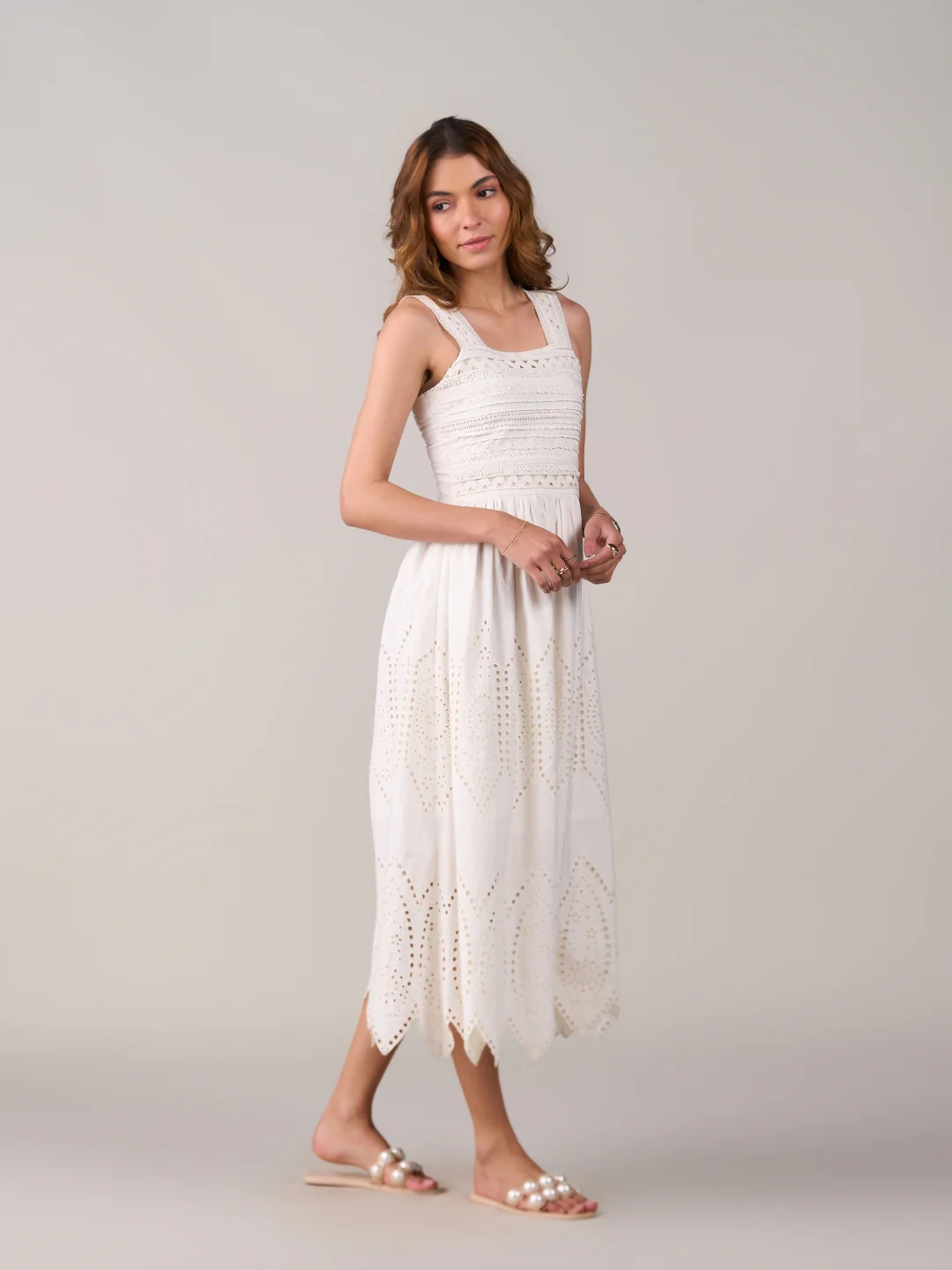 Charlotte Embroidered Dress - Image 20