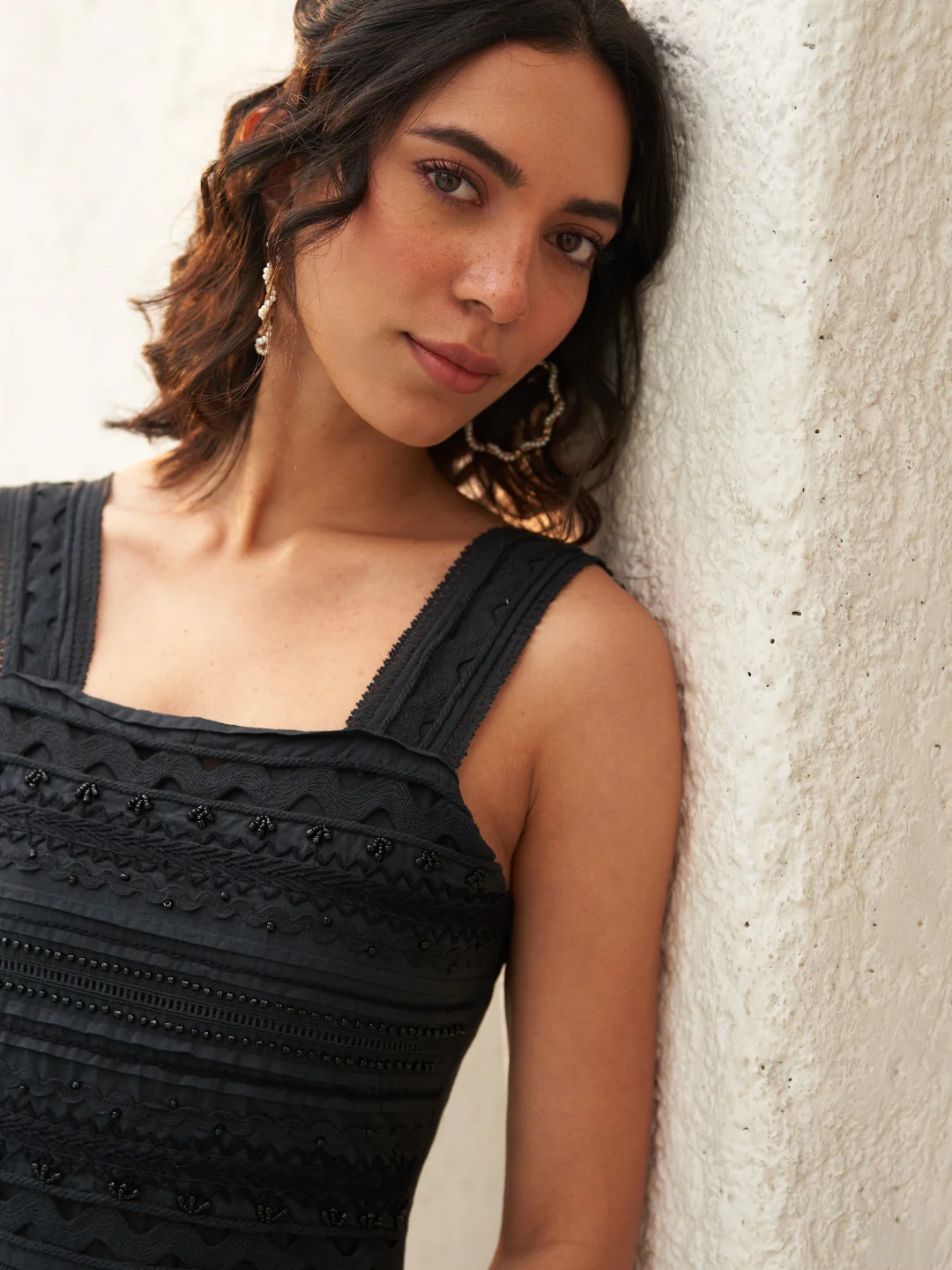 Charlotte Embroidered Dress - Image 5