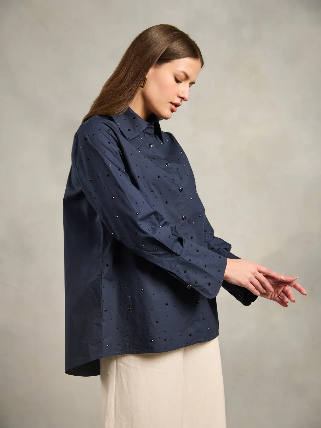 Elena Embellished Shirt - Image 4