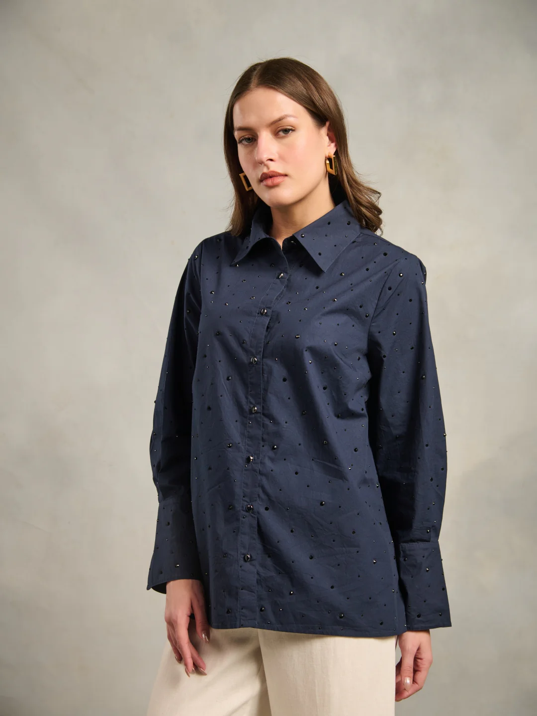 Elena Embellished Shirt - Image 5