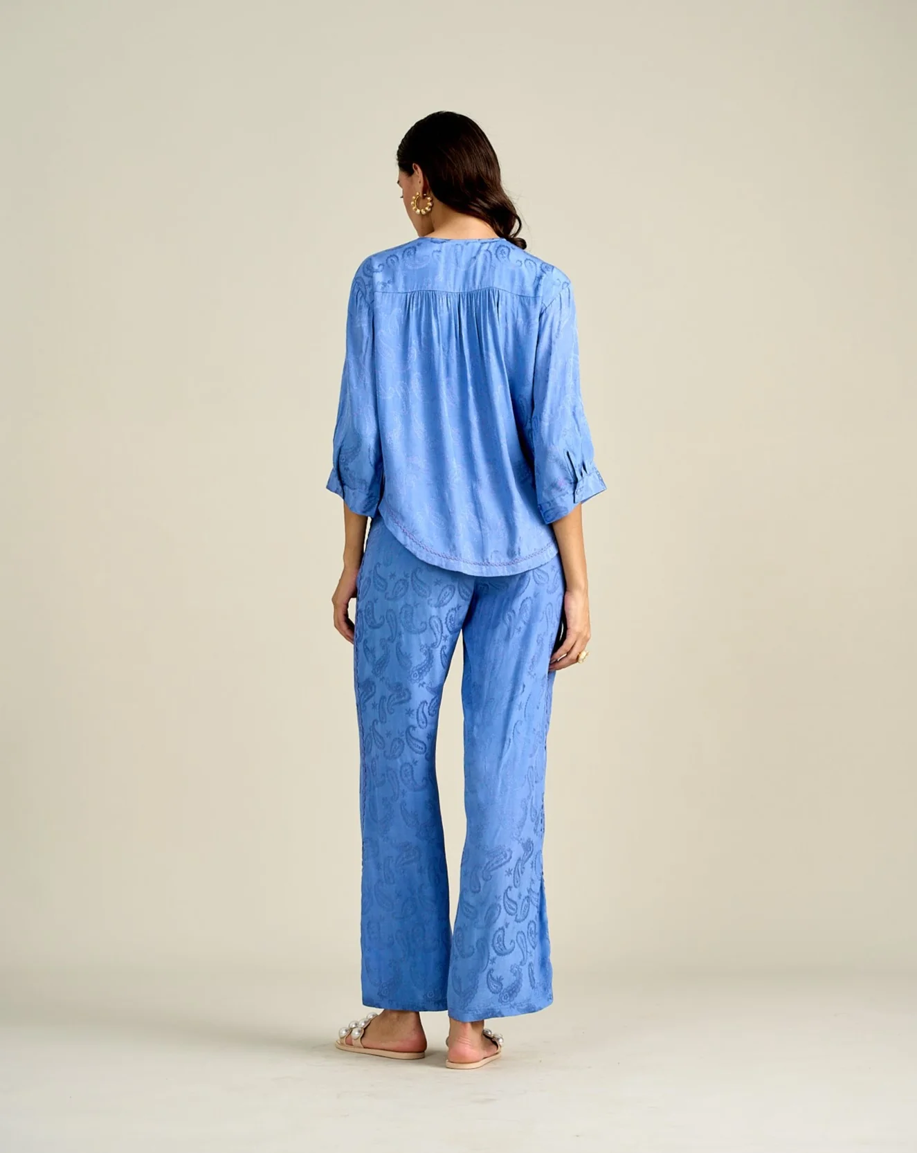 Ellie Jacquard Pants - Image 6