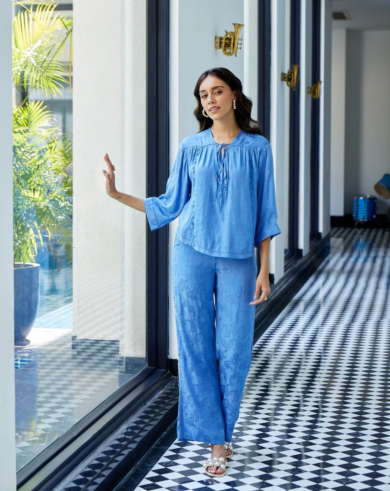 Ellie Jacquard Top - Image 14