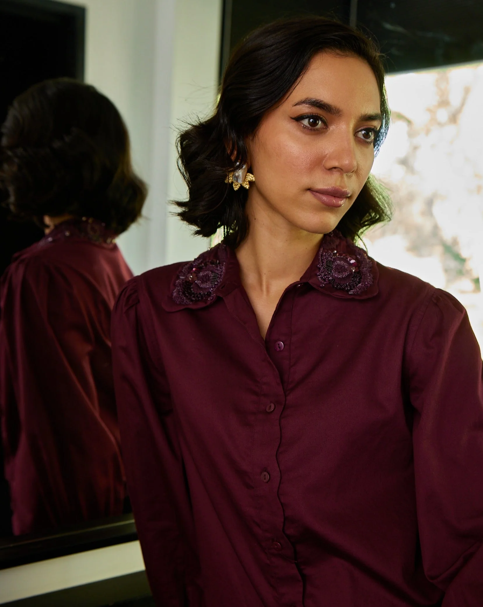 Erin Embroidered Shirt - Image 12