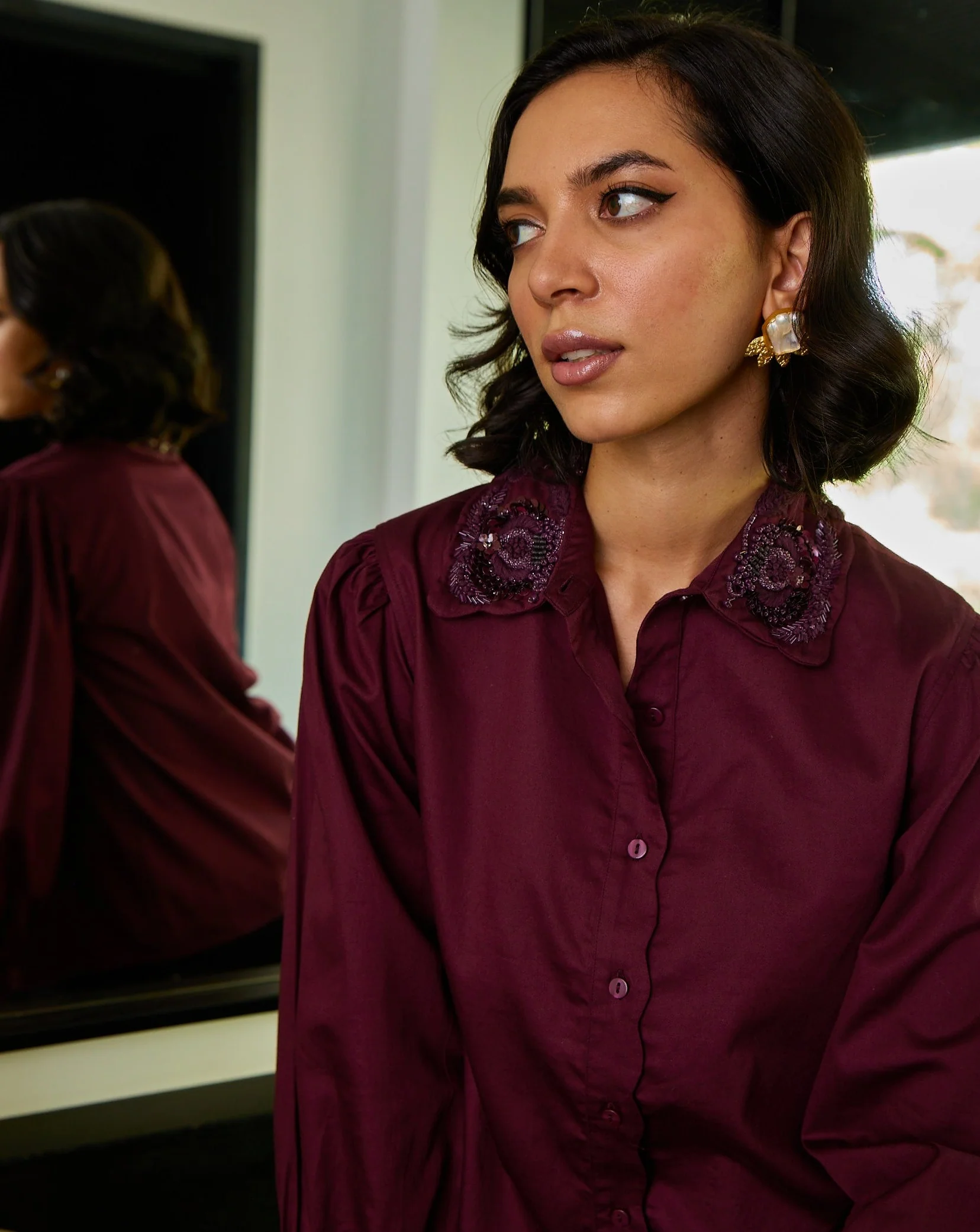 Erin Embroidered Shirt - Image 13