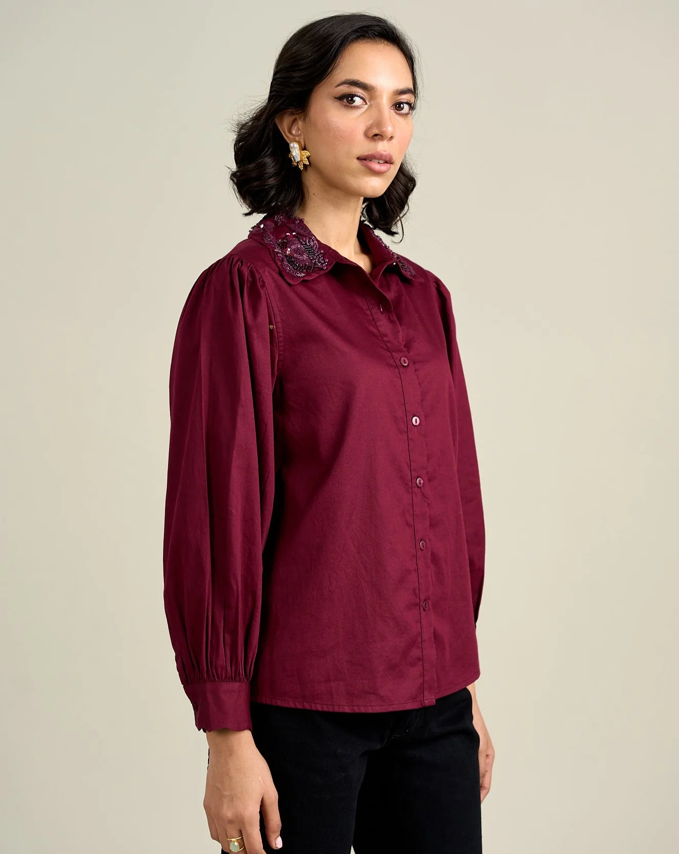 Erin Embroidered Shirt - Image 4