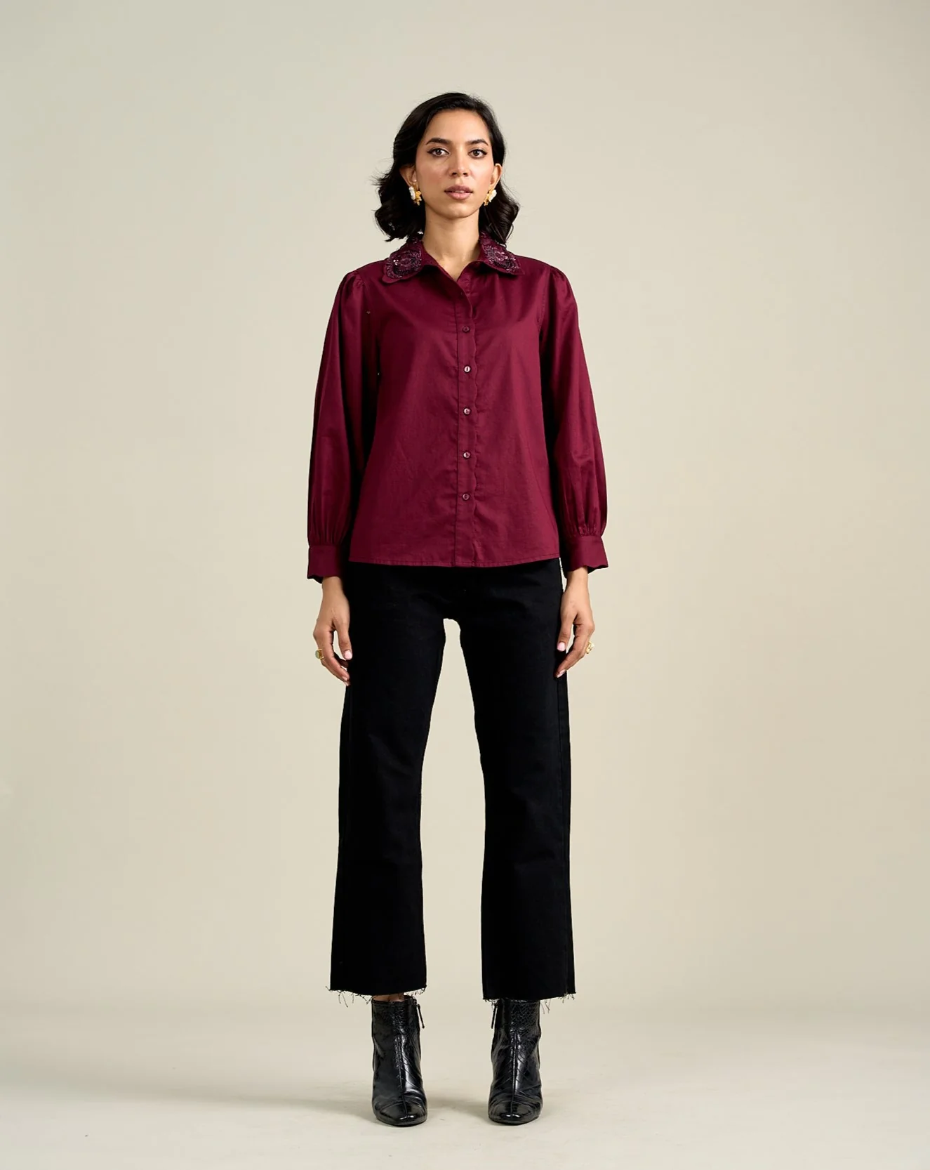 Erin Embroidered Shirt - Image 7