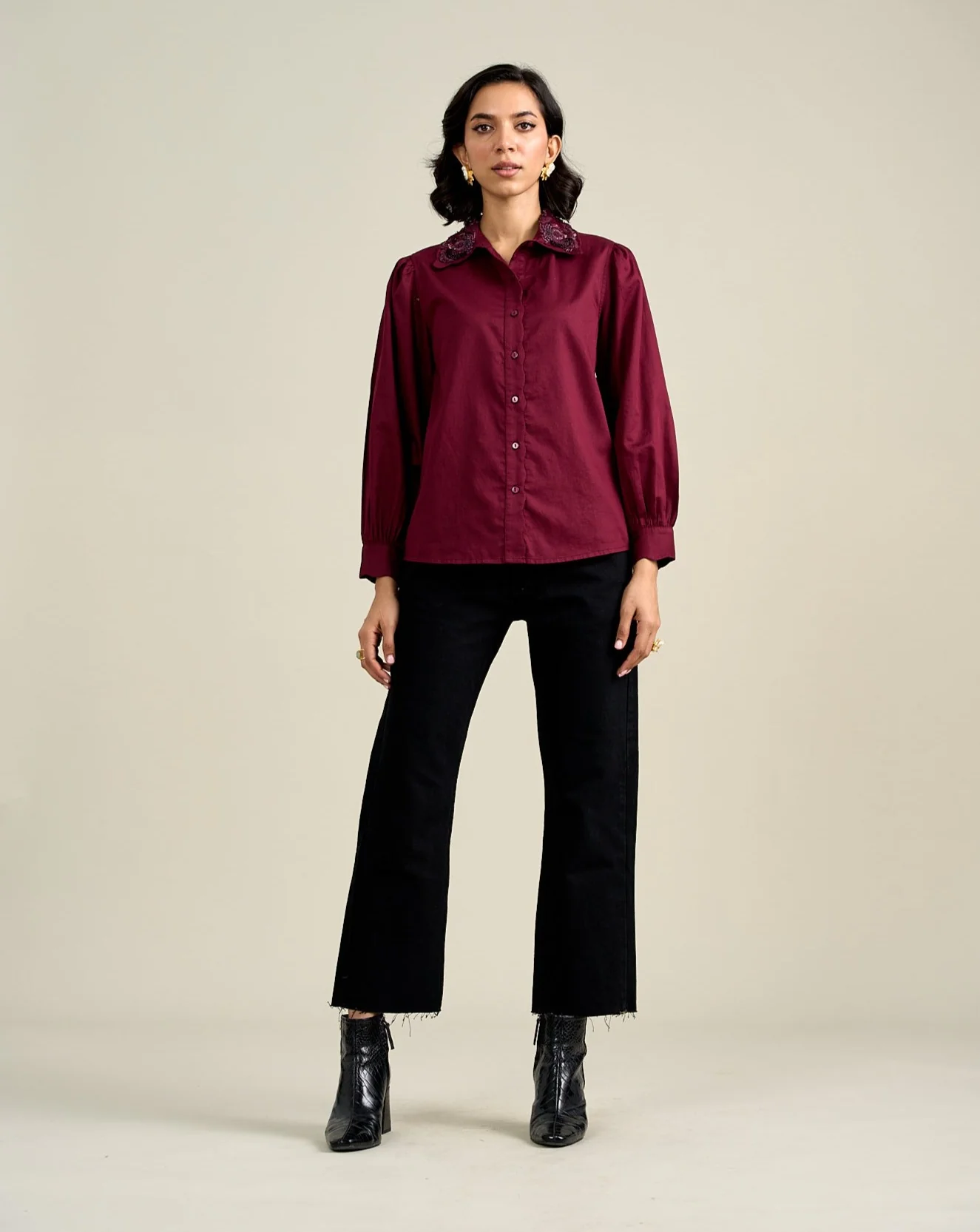 Erin Embroidered Shirt - Image 8