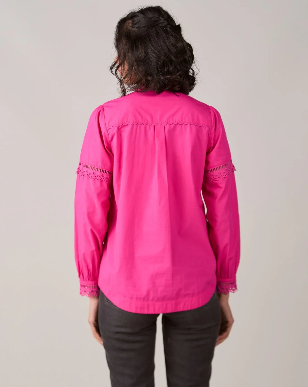 Fuschia Lace Top - Image 6