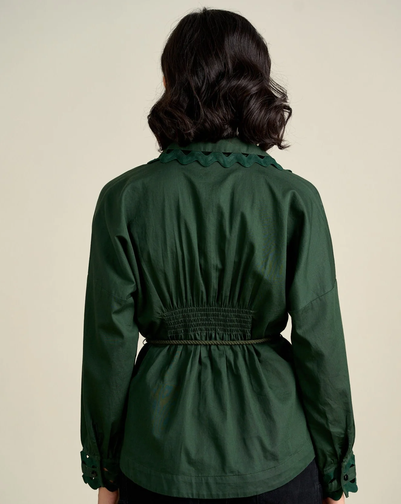 Cotton Satin Shirt - Image 28