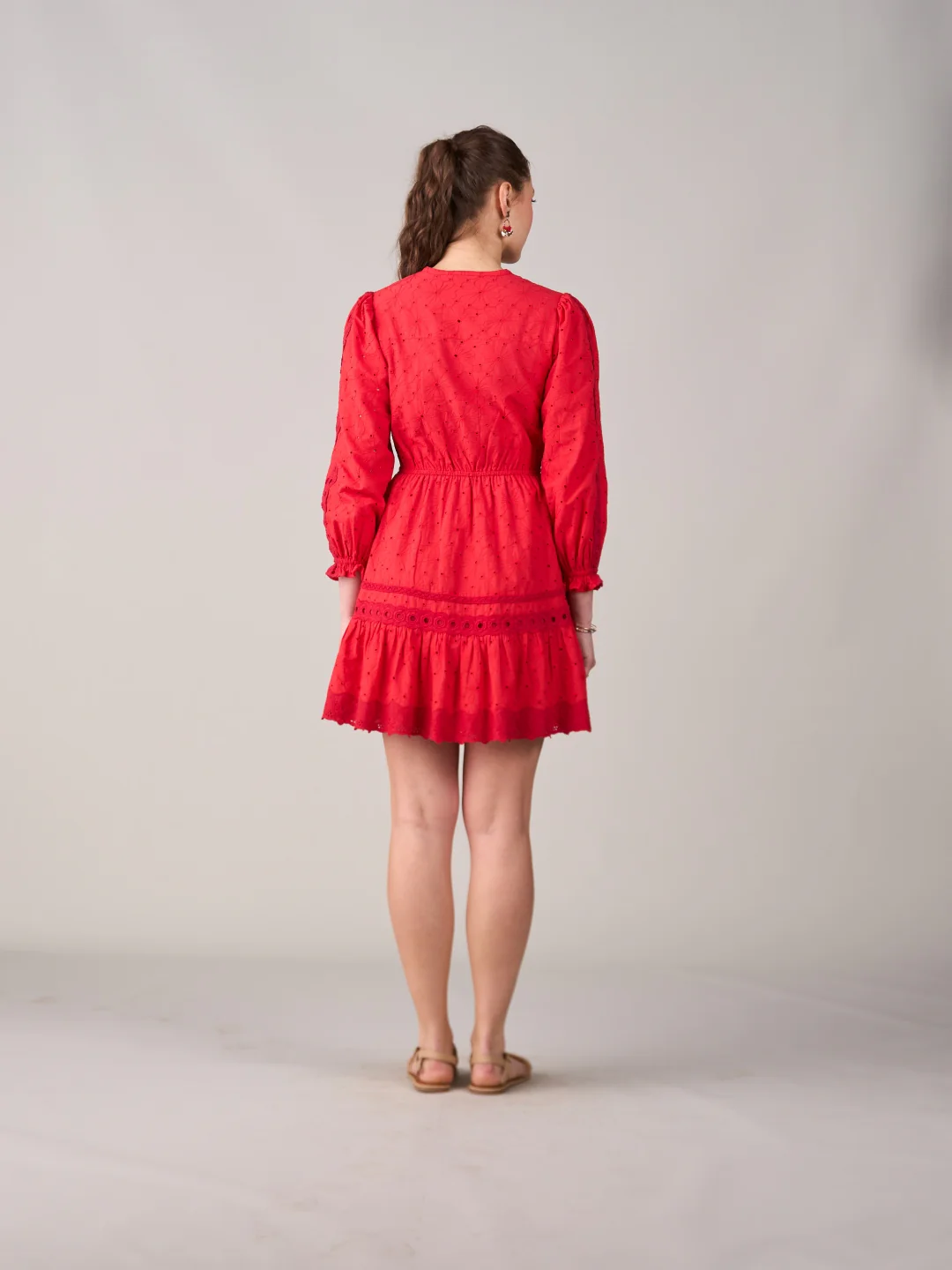 Julie Red Dress - Image 9