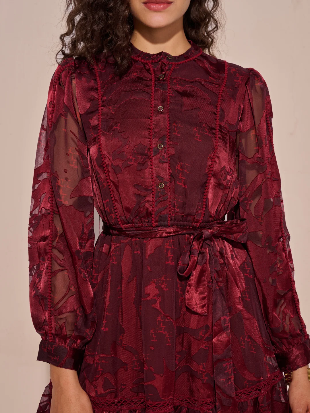 Millie Jacquard Dress - Image 10