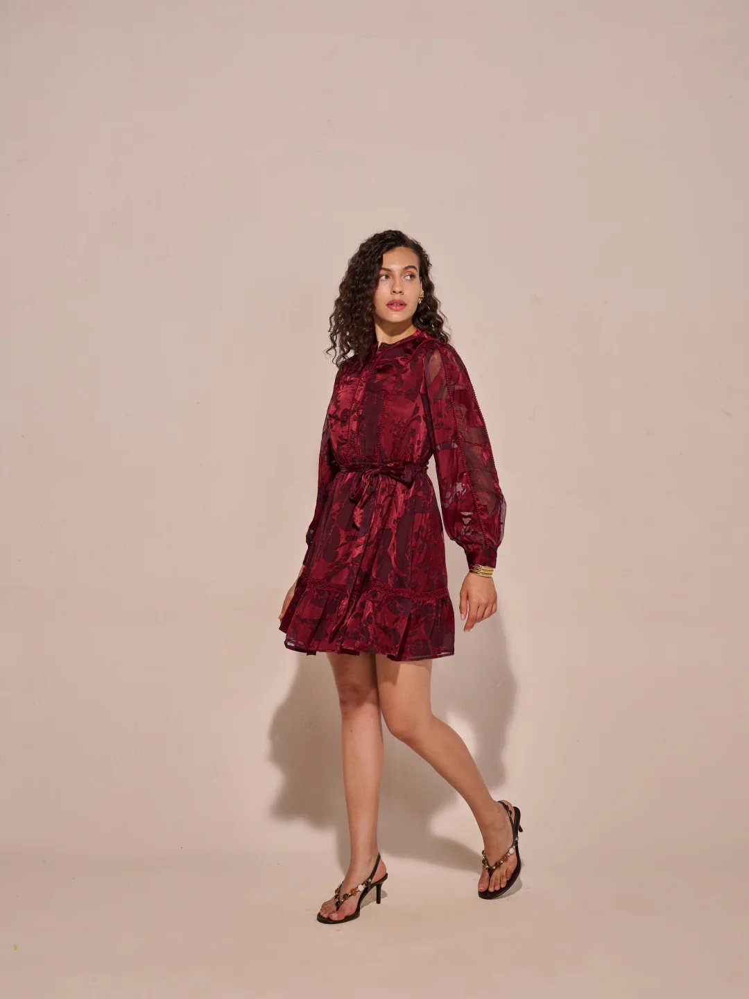 Millie Jacquard Dress - Image 7