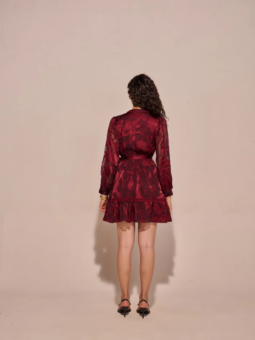 Millie Jacquard Dress - Image 9