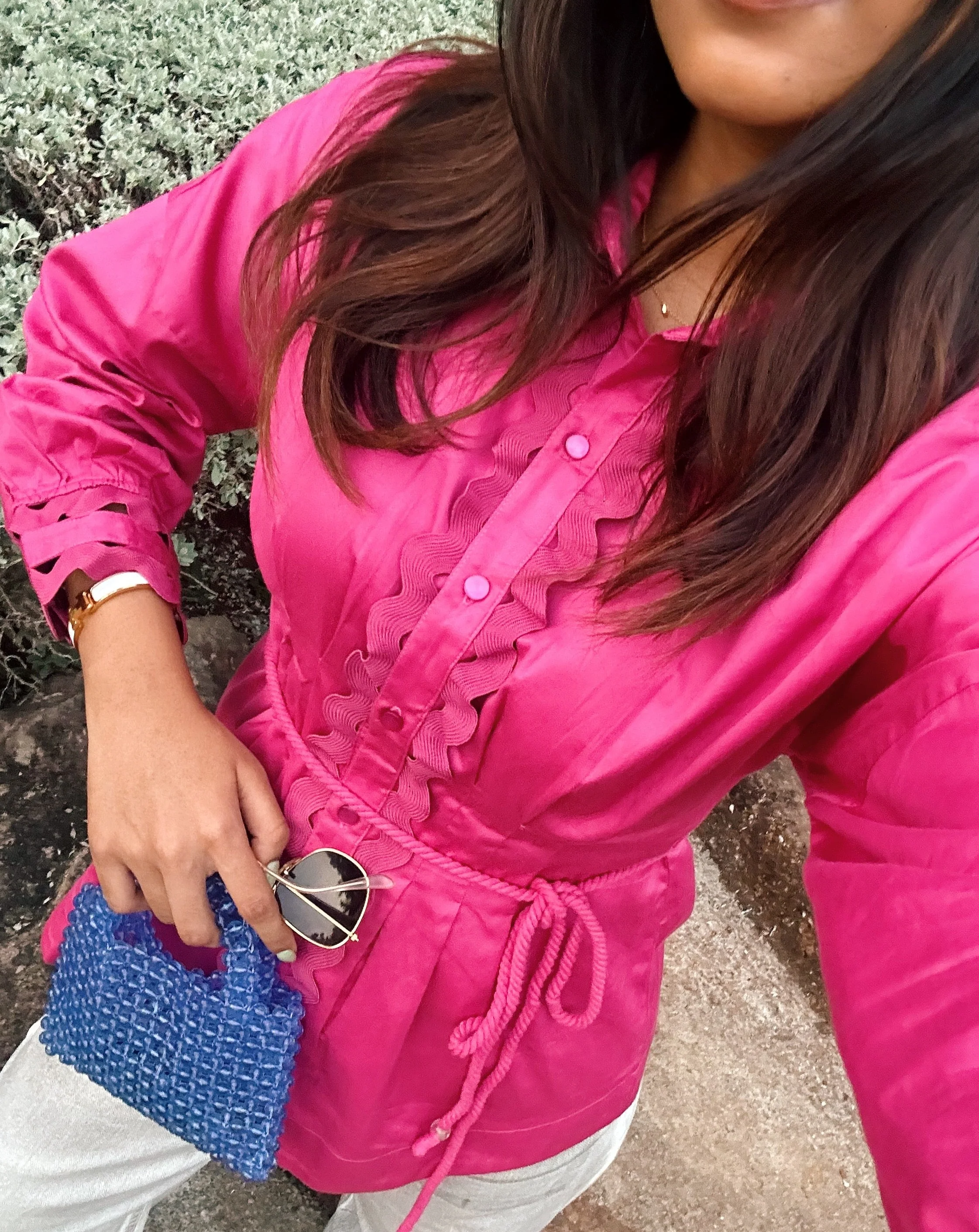 Cotton Satin Shirt - Image 4