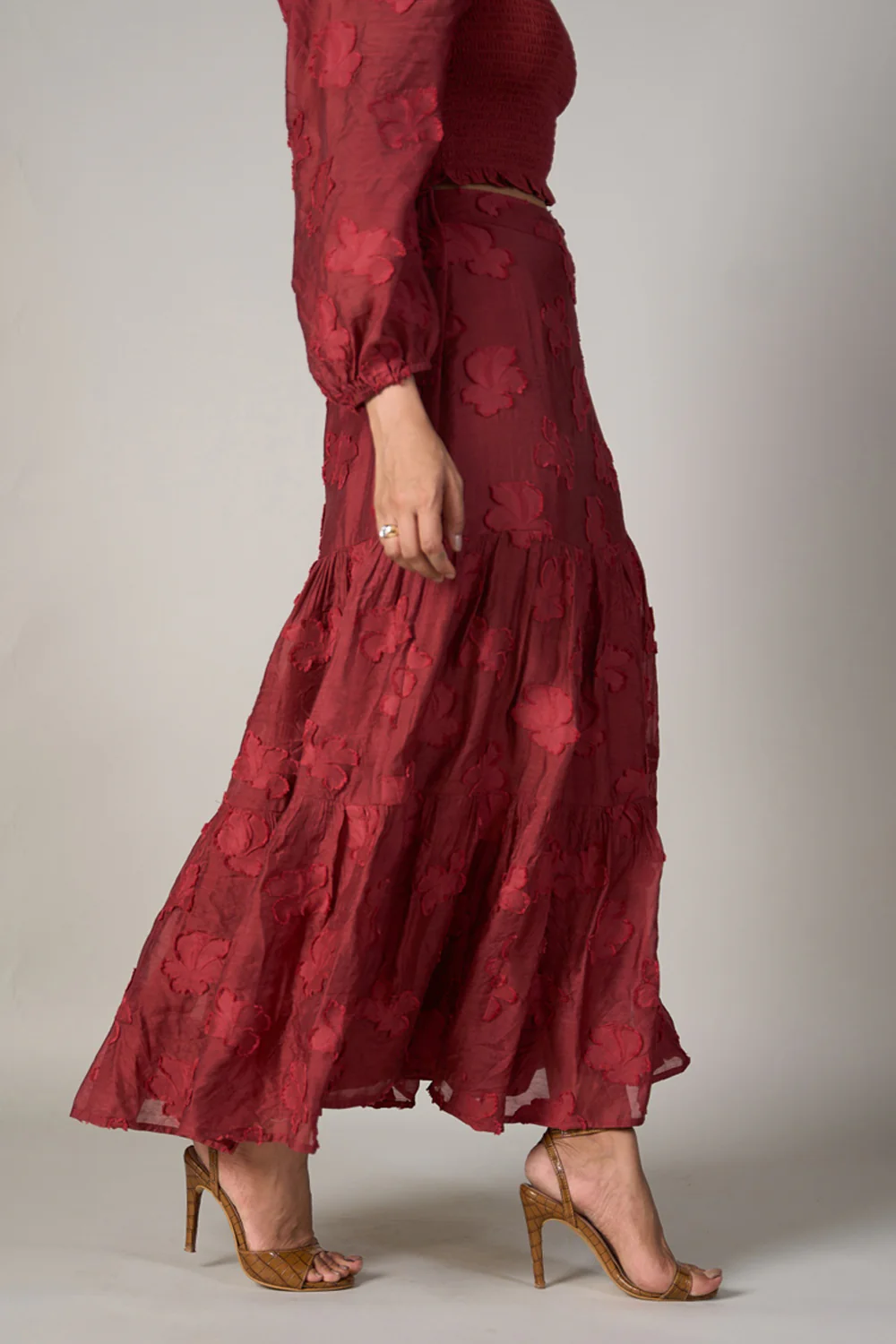 Audrey Jacquard Skirt - Image 5