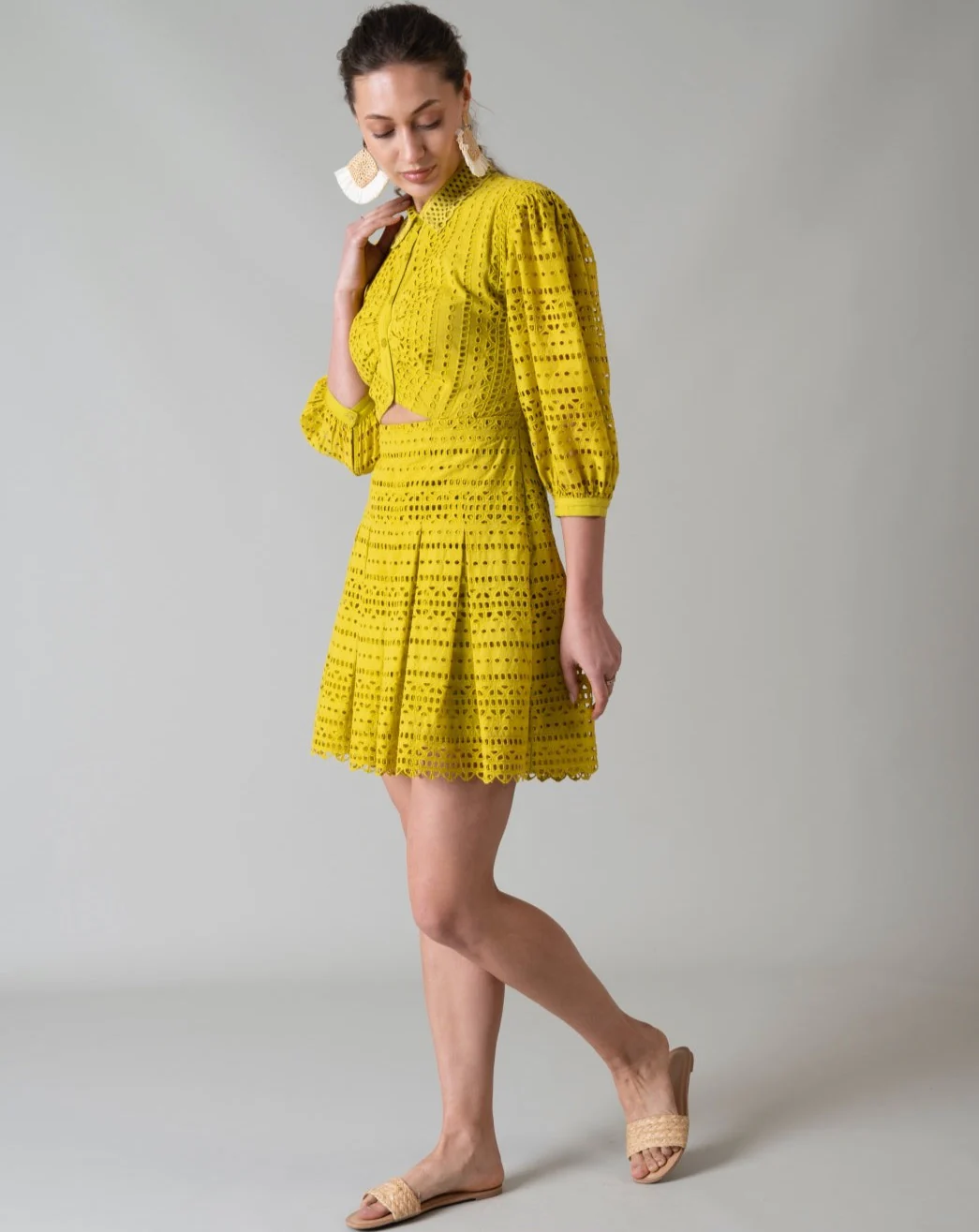 Thea Schiffli Dress - Image 10