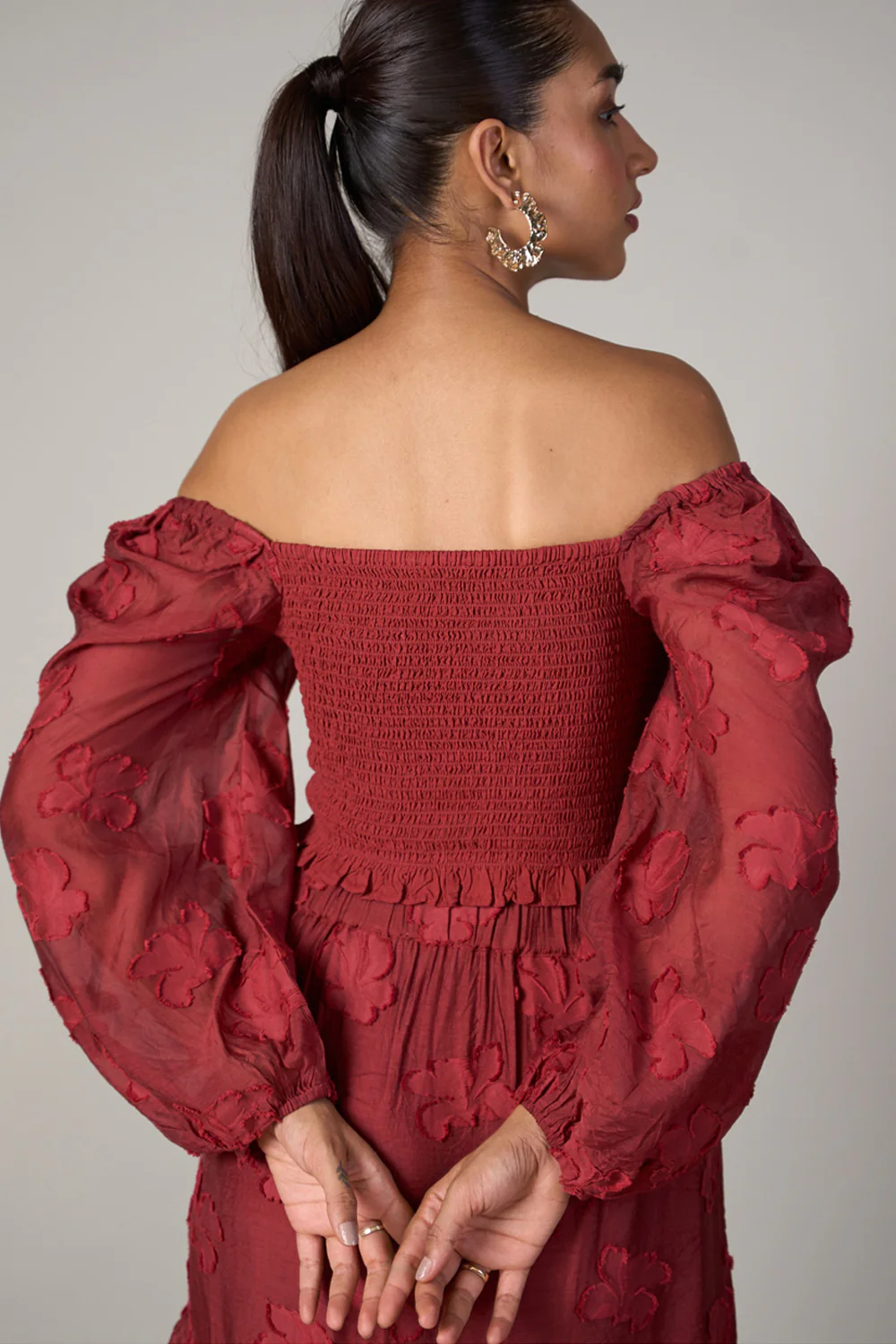 Audrey Jacquard Top - Image 10