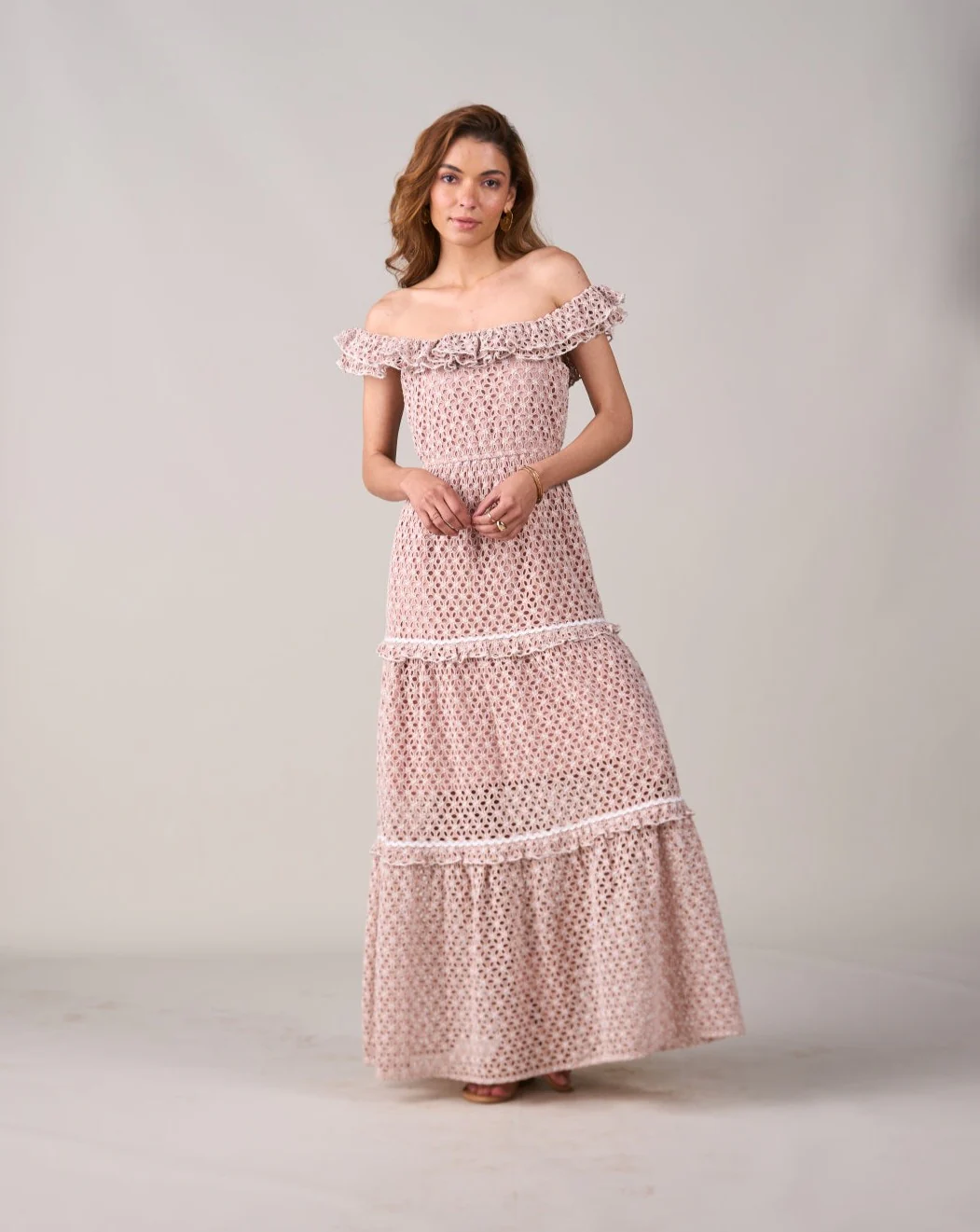 Elsa Schiffli Dress - Image 4