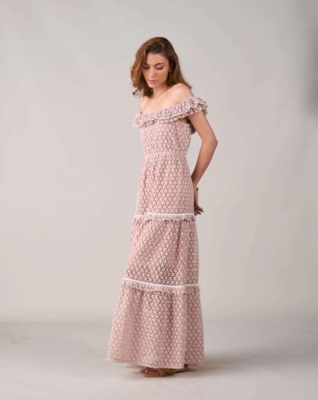 Elsa Schiffli Dress - Image 5