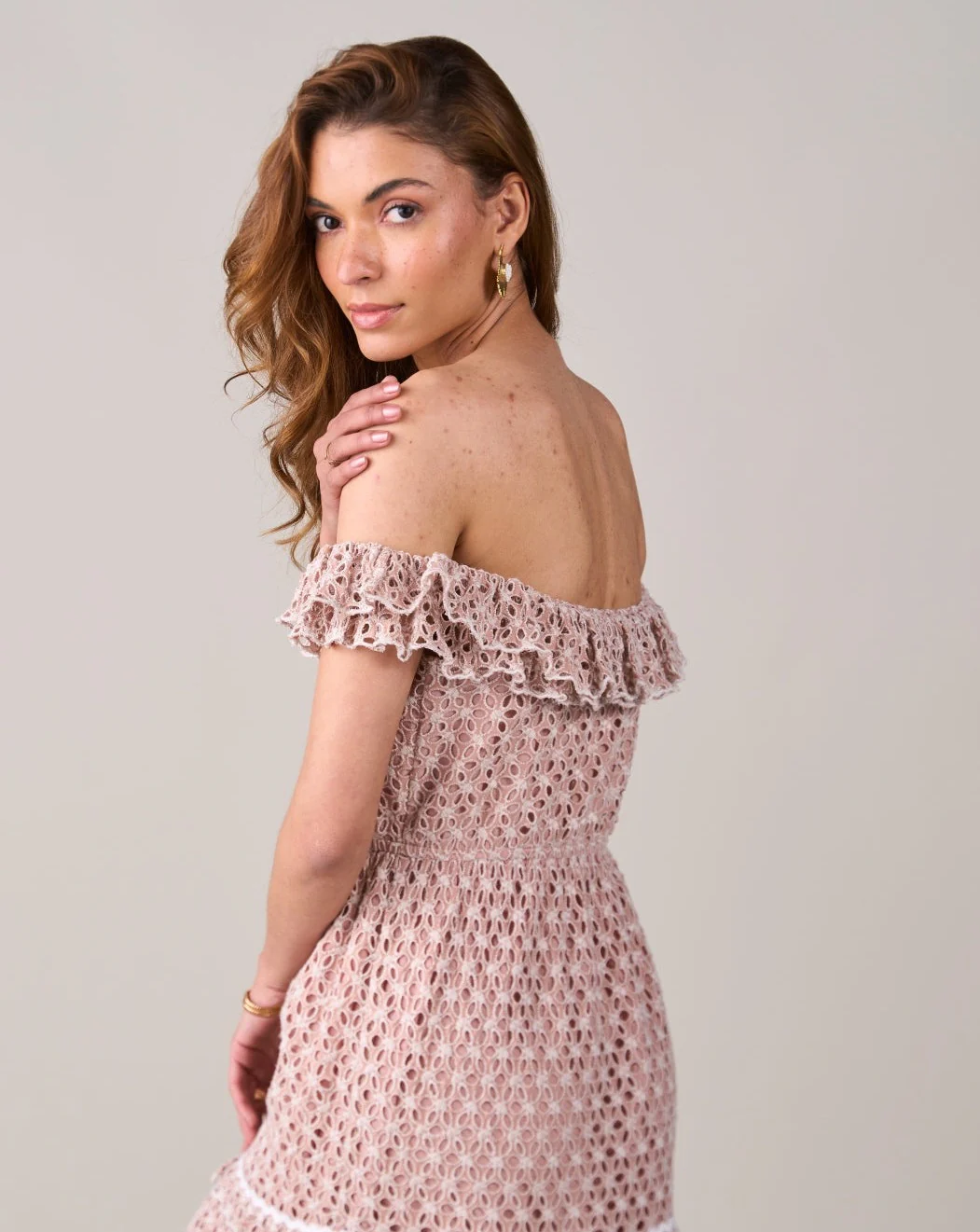 Elsa Schiffli Dress - Image 9